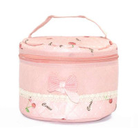 嘉居伴侣粉黛佳人雅韵圆形收纳桶大号(粉)