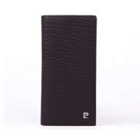 皮尔卡丹Pierre Cardin男士牛皮长款钱包613I1-10C02P咖啡