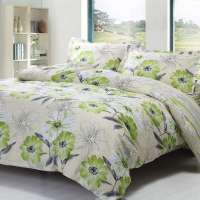 乐加浪漫花影全棉斜纹印花四件套1.5米床