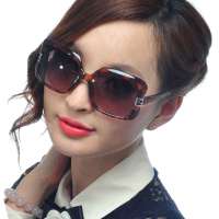 益盾防辐射眼镜销量冠军品牌防紫外线辐射偏光太阳镜百搭系列豹纹28003