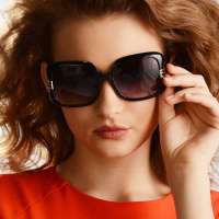 益盾防辐射眼镜销量冠军品牌防紫外线辐射偏光太阳镜百搭系列黑色28003