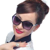 益盾防辐射眼镜销量冠军品牌防紫外线辐射偏光太阳镜活泼可爱系列黑色28006