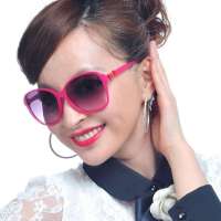 益盾防辐射眼镜销量冠军品牌防紫外线辐射偏光太阳镜活泼可爱系列玫红28006