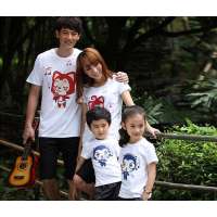 甜蜜蜜亲子装阿狸K歌王短袖T恤TA0029Z1男装180