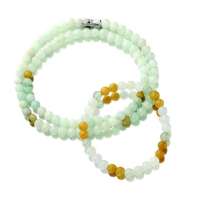 传神天然翡翠秀雅项链手链套组