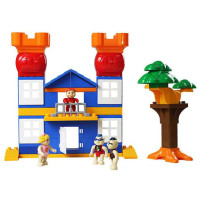 小白龙猪猪侠系列之拼装学院儿童益智启蒙拼装积木7407