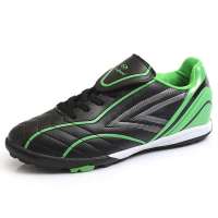 铁豹 捷豹系列户外专业足球鞋9417-1_0210(黑/绿/42)