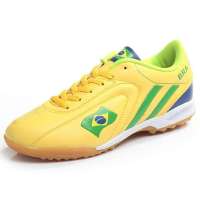 铁豹 碎钉系列户外专业足球鞋9802-1_08(黄色/38)