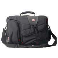 SWISSWIN单肩商务电脑公文包SW9527黑色