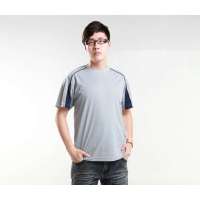 蓝橙 美式活力圆领航海衫银灰MA20827(xl)