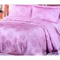 红富士雅致华贵精品提花四件套朵朵飘逸TFN-YZ-4L