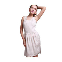 TS 复古花苞裙摆无袖连衣裙S0247208 S码