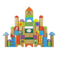 木之宝100粒动物积木MZB907