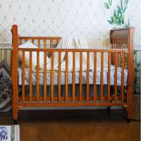 贝乐堡婴儿床泰迪胡棕色