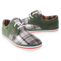 回力男士休闲帆布运动鞋WXY-90绿(41)