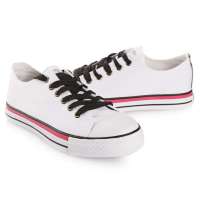 回力女士休闲帆布运动鞋WXY-121T棕(34)