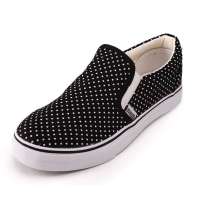 回力女士休闲帆布运动鞋WXY-142T黑(36)