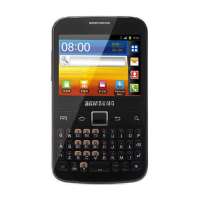 三星手机B5510(冷灰)