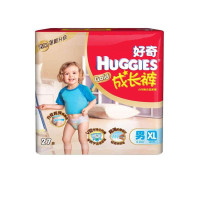 好奇(Huggies)08升级成长裤男宝宝加大号27片(包)