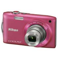 尼康 数码相机 S3300(粉)