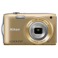 尼康 数码相机 S3300(金)