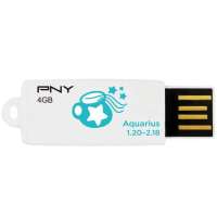 PNY(必恩威)U盘 星座系列之水瓶座 4G