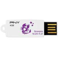 PNY(必恩威)U盘 星座系列之天蝎座 4G