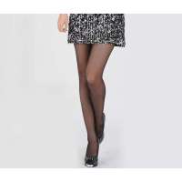 浪莎云母冰凉纤维包芯丝加裆连裤袜98622