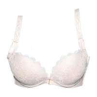 娅茜由下而上自然而立体3/4厚模杯文胸AX8287(浅肤色/75A)