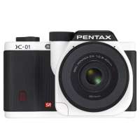 宾得数码单电相机K-01白色单套(40XS)+4G卡