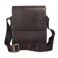 金利来godlion新款男士时尚休闲斜挎包GB168BK3-1啡