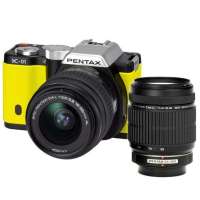 宾得数码单电相机K-01黄色大双套(18-55 55-