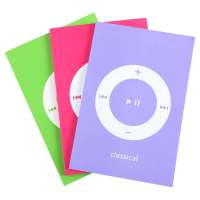 齐心 (COMIX) A5苹果系列软抄本C4291M(60页/3本装)