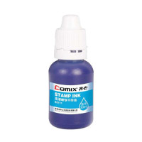 齐心(comix)高级原子印油(30ml)B3711蓝