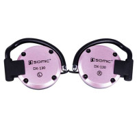 电音耳麦耳机 DX-130(粉色)