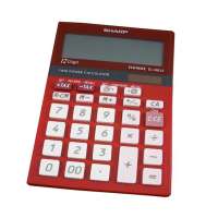 夏普(SHARP)台式计算器 EL-M812B-RD (宝石红)