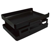 美都(METRO) 可移动式双层文件盘 3406D BK(黑色)