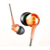 索尼入耳式耳机MDR-EX系列60LP橙色