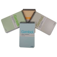 渡边(Gambol)A7竖翻螺旋装订本 SA7506 (24本/包)