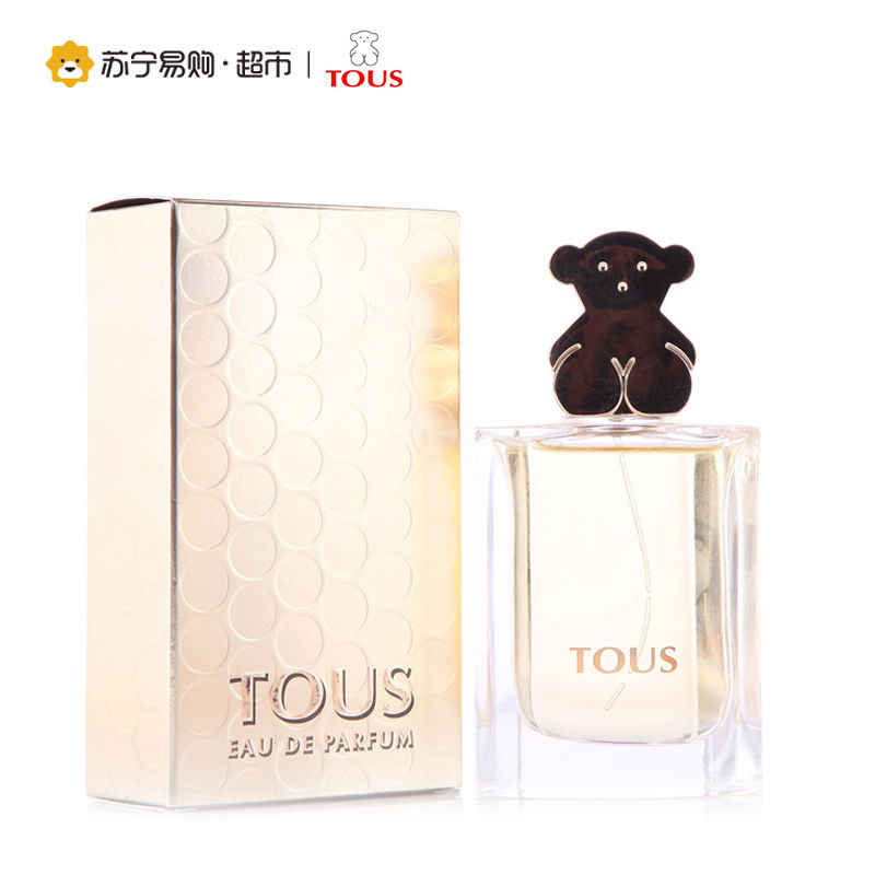 TOUS桃丝熊金色桃丝熊女用香水30ml