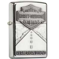 ZIPPO打火机20229 哈雷美国传奇公路