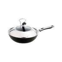 炊大皇 32cm钛晶无油烟不粘炒锅 CKNT7632C