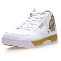 德尔惠男篮球鞋11213119亮金(44)