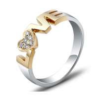 戴维尼 LOVE 18K金钻石戒指