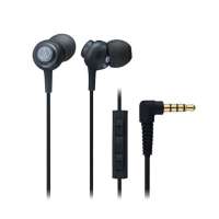 铁三角iPod/iPhone/iPad 专用入耳式耳麦 ATH-CKL202I BK 黑色