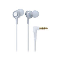 铁三角入耳式耳机 ATH-CKL202 WH 白色