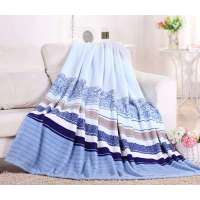 博洋家纺青花之恋珊瑚绒毯180*200cm