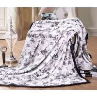 博洋家纺休闲情调貂狐绒毯180*200cm