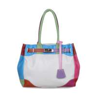 LEKENE多拼流行单肩手提包TM21473拼色