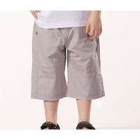 红孩儿REDKIDS男童七分裤RXF115017(浅灰色110)